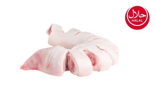 Pata de ternera halal