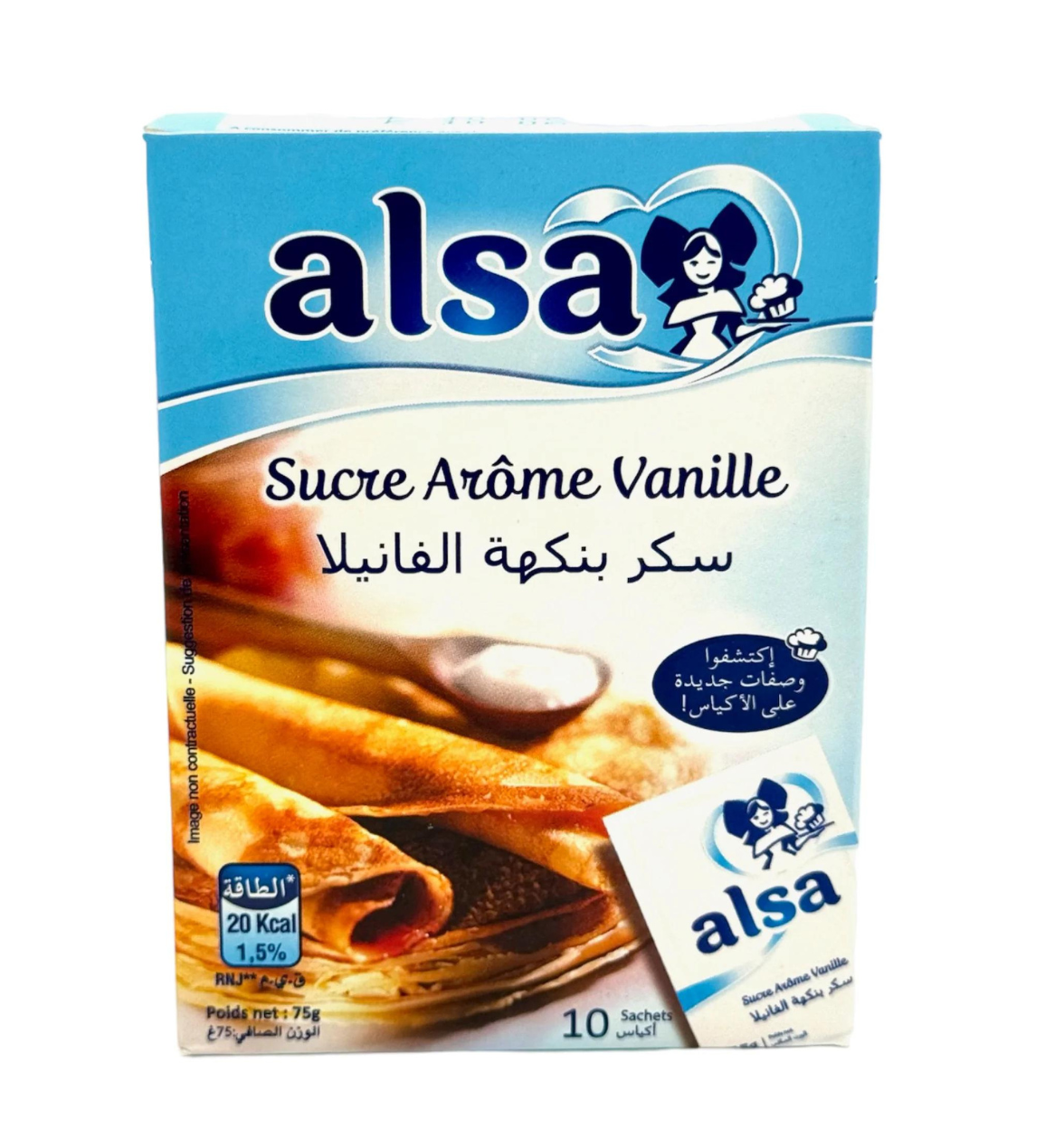 ALSA – Azúcar de Vainilla 10 Sobres