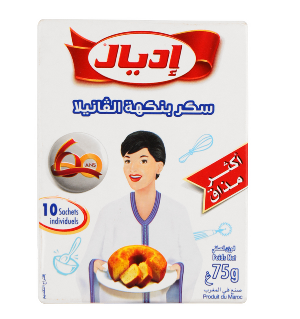 ALSA – Azúcar Ideal Sabor Vainilla 10 Sobres